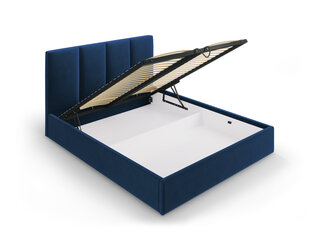 Кровать Micadoni Home Pyla, 180x200 см, темно-синяя цена и информация | Кровати | kaup24.ee
