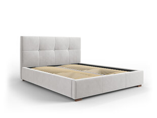 Кровать Micadoni Home Sage, 180x200 см, светло-серая цена и информация | Кровати | kaup24.ee