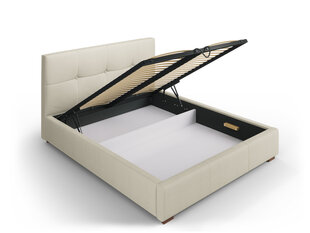 Кровать Micadoni Home Sage 45, 140x200 см, бежевая цена и информация | Кровати | kaup24.ee