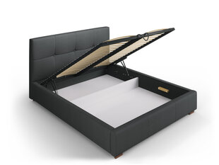 Кровать Micadoni Home Sage 45, 180x200 см, темно-серая цена и информация | Кровати | kaup24.ee