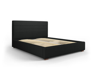 Кровать Micadoni Home Aranda 45, 140x200 см, черная цена и информация | Кровати | kaup24.ee