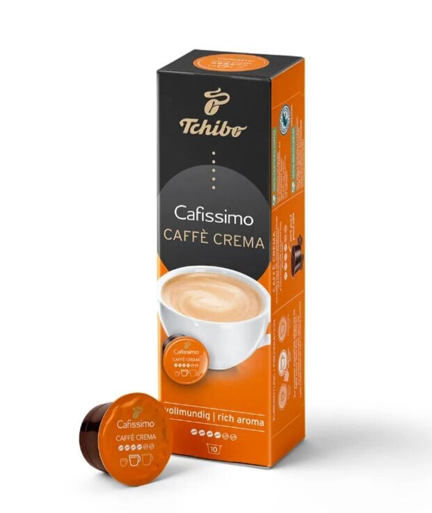 Kohvikapslid Tchibo Cafissimo Caffè Crema Rich Aroma, 10tk hind ja info | Kohv, kakao | kaup24.ee