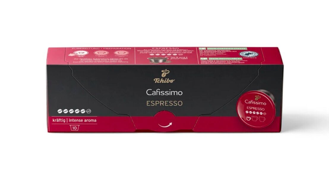 Kohvikapslid Tchibo Cafissimo Espresso | Intensiivne aroom Kraftig hind ja info | Kohv, kakao | kaup24.ee