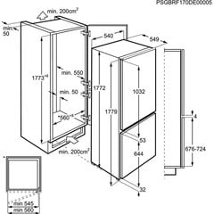 Int.külmik Electrolux LNT7TF18S hind ja info | Külmkapid | kaup24.ee