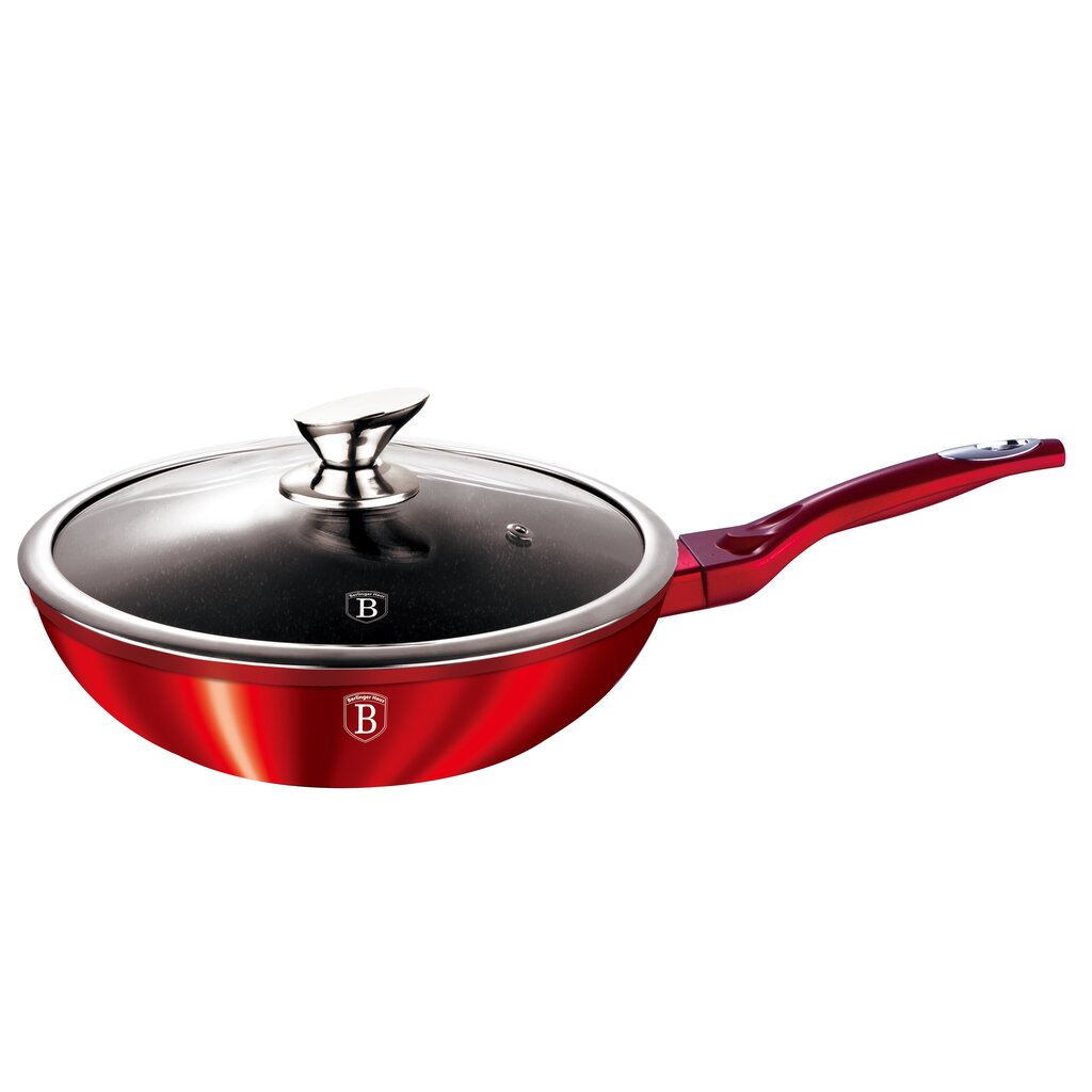 Pann BerlingerHaus Metallic Line WOK, 28 cm hind ja info | Pannid | kaup24.ee