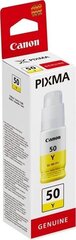 Canon GI-50 Ink Bottle, Yellow hind ja info | Tindiprinteri kassetid | kaup24.ee