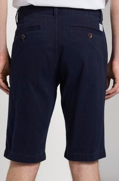 Tom Tailor meeste chino shortsid 1016045, tumesinine hind ja info | Meeste lühikesed püksid | kaup24.ee