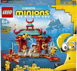 75550 LEGO® Minions Võitlus kung fu vastu hind ja info | Klotsid ja konstruktorid | kaup24.ee