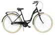Linnajalgratas AZIMUT City Lux 28" 2021, must hind ja info | Jalgrattad | kaup24.ee