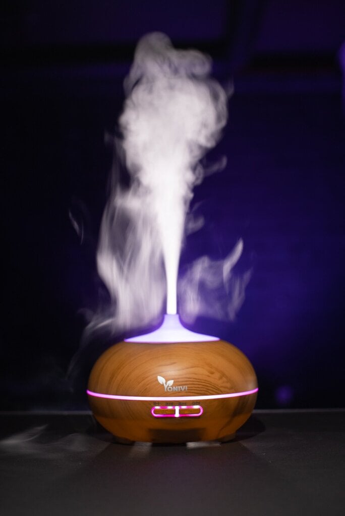 Ultraheli eeterliku õli parfüümi hajuti - niisutaja Vonivi Zen 300 ml цена и информация | Õhuniisutajad | kaup24.ee