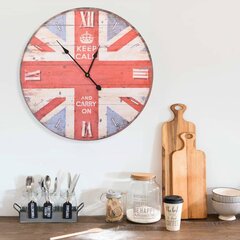 Vanaaegne seinakell vidaXL, UK, 60 cm цена и информация | Часы | kaup24.ee