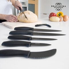 Professionaalsed keraamilised noad Bravissima Kitchen Titanium, 7 tk. hind ja info | Noad ja tarvikud | kaup24.ee