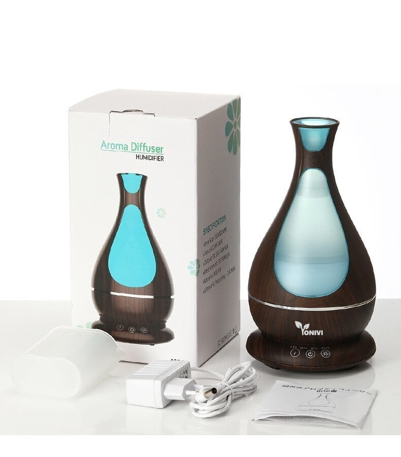 Ultraheli eeterliku õli parfüümi hajuti - niisutaja Vonivi Style, 400 ml цена и информация | Õhuniisutajad | kaup24.ee