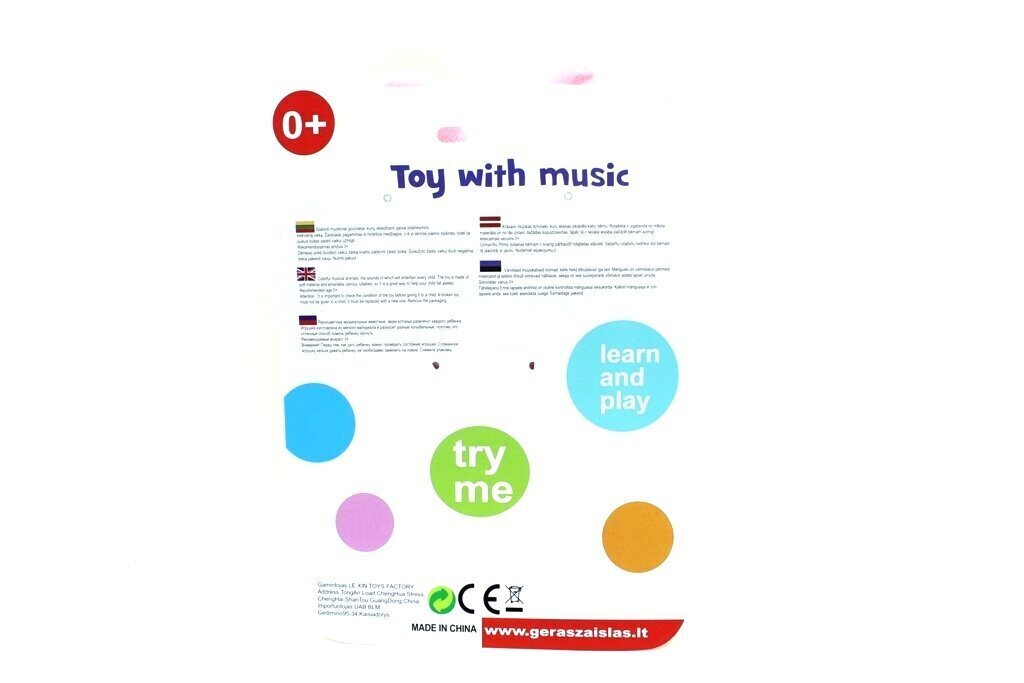 Rippuv muusikaline mänguasi Öökull hind ja info | Imikute mänguasjad | kaup24.ee