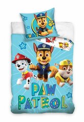 Laste voodipesukomplekt Paw Patrol 100x135, 2-osaline hind ja info | Beebide ja laste voodipesu | kaup24.ee
