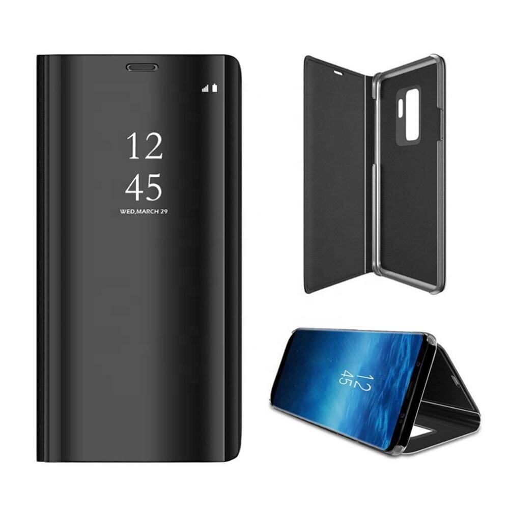 Smart Clear View Case for Samsung Galaxy S10 Plus, black hind ja info | Telefoni kaaned, ümbrised | kaup24.ee