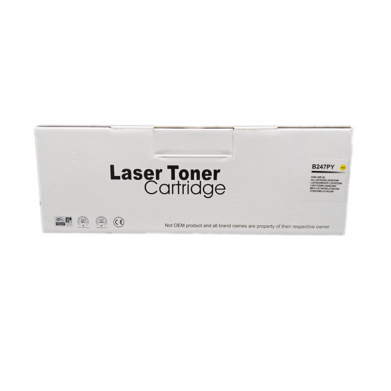 Kassett BROTHER TN-247 Y Aster hind ja info | Laserprinteri toonerid | kaup24.ee