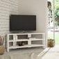 TV-laud Kalune Design 776, nurga, valge hind ja info | TV alused | kaup24.ee