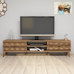 TV-laud Kalune Design 845,180 cm, pruun цена и информация | Тумбы под телевизор | kaup24.ee