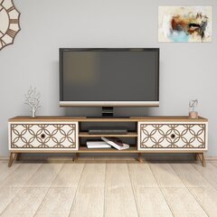 TV-laud Kalune Design 845, 180 cm, pruun/beež värv hind ja info | TV alused | kaup24.ee
