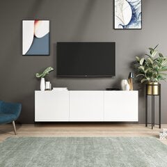 TV-laud Kalune Design 382(I), 150 cm, valge цена и информация | Тумбы под телевизор | kaup24.ee