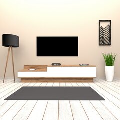 ТВ столик Kalune Design 835, 160 см, белый цена и информация |  Тумбы под телевизор | kaup24.ee