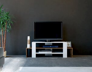 TV laud Kalune Design 745(III), 120 cm, pruun/valge цена и информация | Тумбы под телевизор | kaup24.ee