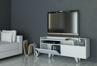 ТВ столик Kalune Design 745(II), 120 см, белый цена и информация | Тумбы под телевизор | kaup24.ee