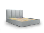 Кровать Micadoni Home Pyla 45, 180x200 см, светло-серая