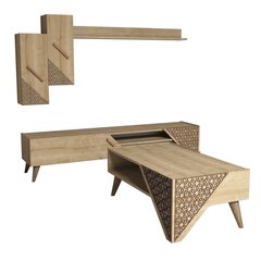 Комплект мебели для гостиной Kalune Design 845(V), коричневый цена и информация | Секции | kaup24.ee