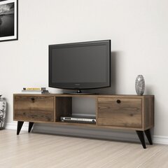 TV-laud Kalune Design 389, 139 cm, pruun цена и информация | Тумбы под телевизор | kaup24.ee