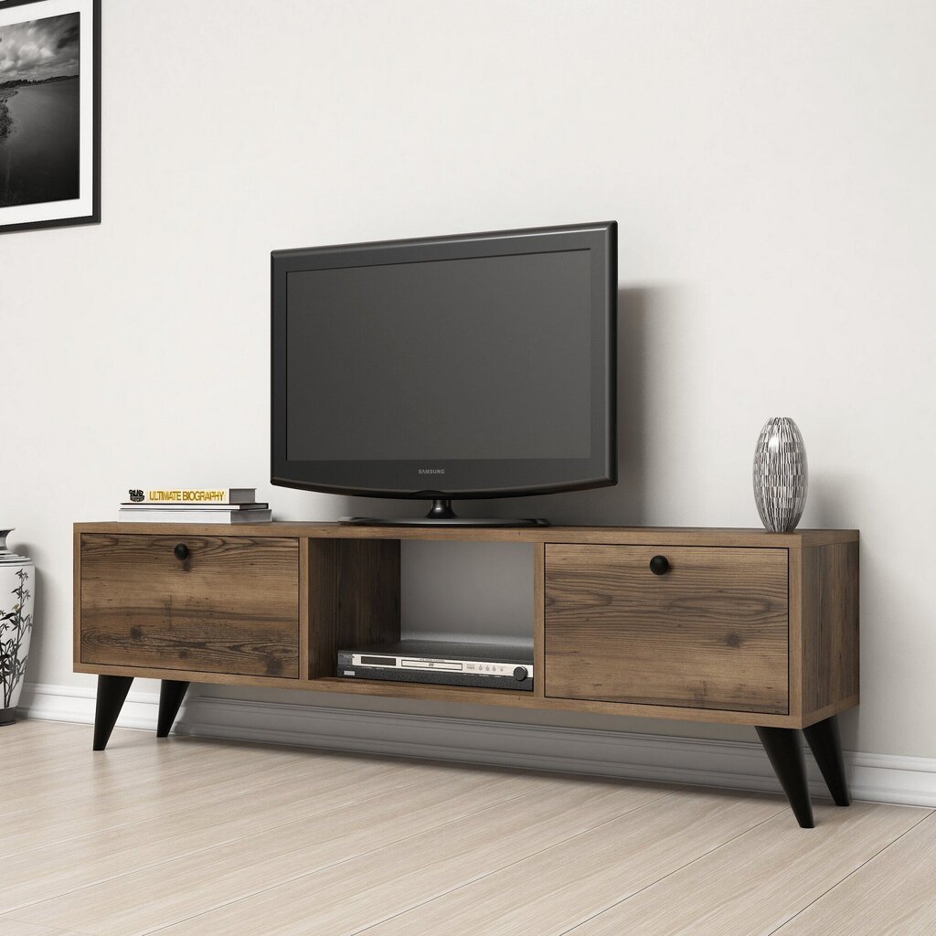 TV-laud Kalune Design 389, 139 cm, pruun hind ja info | TV alused | kaup24.ee