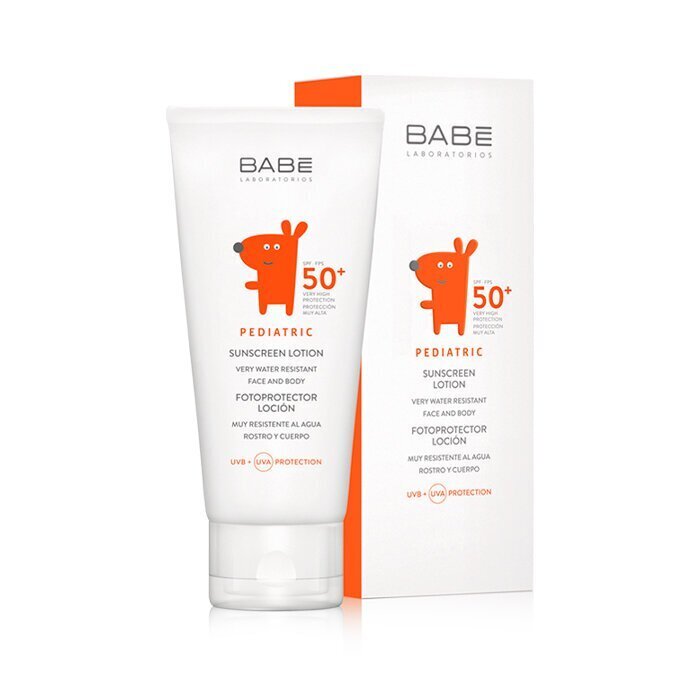 Päikesekaitsekreem BABĒ Laboratorios SPF50 +, 100 ml hind ja info | Päikesekreemid | kaup24.ee