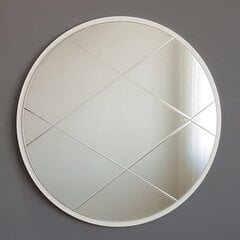 Зеркало Kalune Design 2144, белое цена и информация | Подвесные зеркала | kaup24.ee