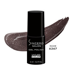 Geelküünelakk „Sincero Salon“, 6 ml, Game, 6267 цена и информация | Лаки для ногтей, укрепители для ногтей | kaup24.ee