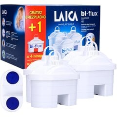 Фильтр для воды Laica Bi-Flux., 4 шт цена и информация | Фильтры для воды | kaup24.ee