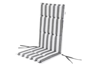 Подушка для стула Hobbygarden Marta, серая/белая цена и информация | Подушки, наволочки, чехлы | kaup24.ee