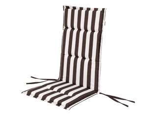 Подушка для стула Hobbygarden Marta, коричневая/белая цена и информация | Подушки, наволочки, чехлы | kaup24.ee