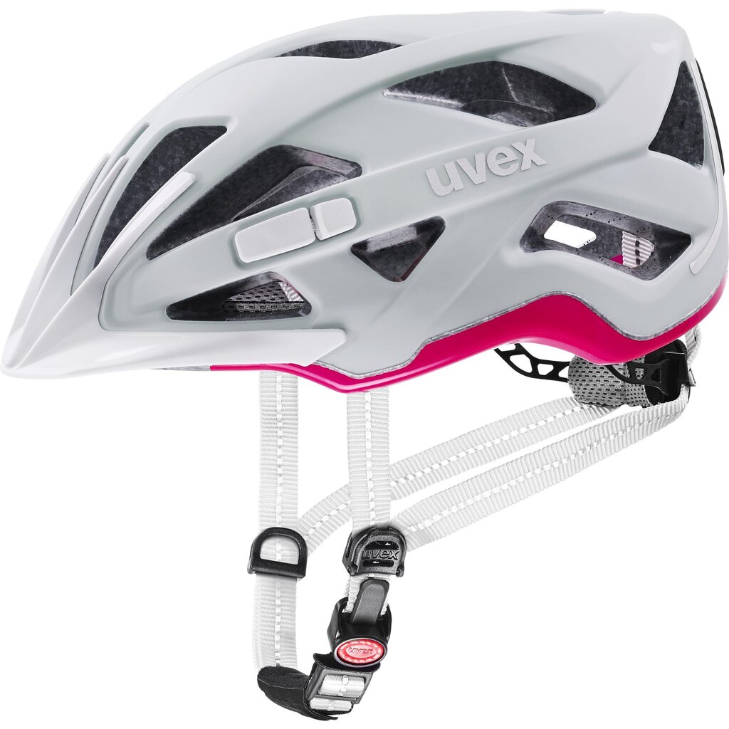 Jalgrattakiiver Uvex City Active, valge/roosa, 56-60 cm цена и информация | Kiivrid | kaup24.ee