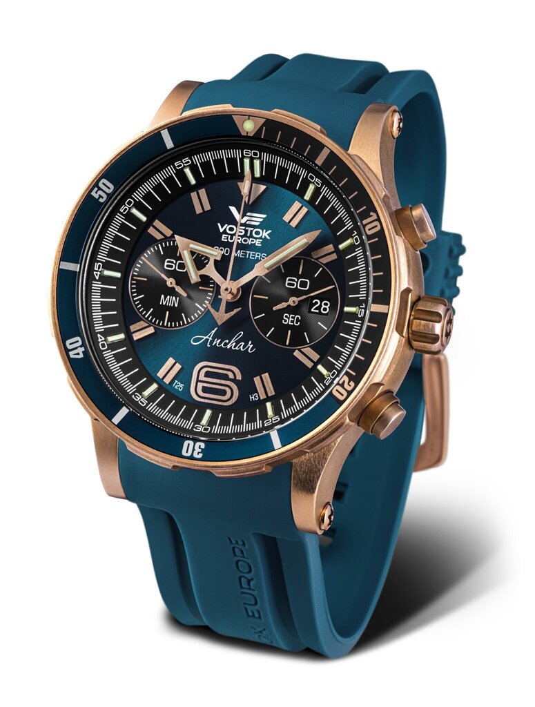 Vostok Europe Anchar Grand Chrono 6S21-510O586 hind ja info | Meeste käekellad | kaup24.ee