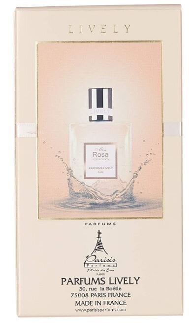 Parfüümvesi Ryane Tradition Lively Miss Rosa EDP naistele, 75 ml hind ja info | Naiste parfüümid | kaup24.ee