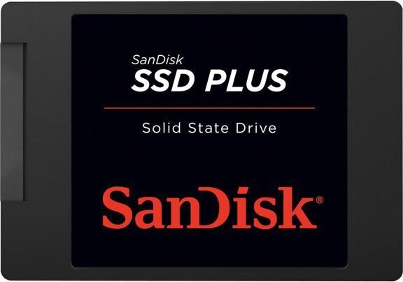 Kõvaketas Sandisk SSD PLUS 240GB SATA III цена и информация | Sisemised kõvakettad (HDD, SSD, Hybrid) | kaup24.ee