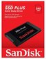 Kõvaketas Sandisk SSD PLUS 240GB SATA III цена и информация | Sisemised kõvakettad (HDD, SSD, Hybrid) | kaup24.ee