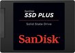 Kõvaketas Sandisk SSD PLUS 480GB SATA III hind ja info | Sisemised kõvakettad (HDD, SSD, Hybrid) | kaup24.ee