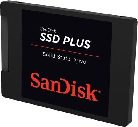 Kõvaketas Sandisk SSD PLUS 480GB SATA III цена и информация | Sisemised kõvakettad (HDD, SSD, Hybrid) | kaup24.ee