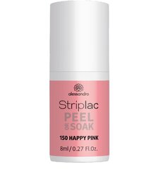 Küünelakk Alessandro Striplac Peel or Soak Happy Pink, 8ml hind ja info | Küünelakid, küünetugevdajad | kaup24.ee