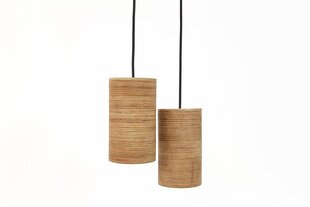 PromiDesign деревянный подвесной светильник цена и информация | Потолочный светильник, 38 x 38 x 24 см | kaup24.ee