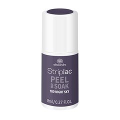 Küünelakk Alessandro Striplac Peel or Soak Night Sky, 8ml hind ja info | Küünelakid, küünetugevdajad | kaup24.ee