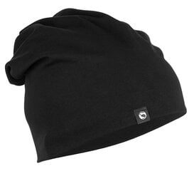 Puuvillane Unisex müts Stark Soul® unisex cotton Beanie, must hind ja info | Meeste sallid, mütsid ja kindad | kaup24.ee