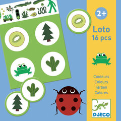 Loto - Värvid (16 tk.), Djeco DJ08128 hind ja info | Lauamängud ja mõistatused | kaup24.ee